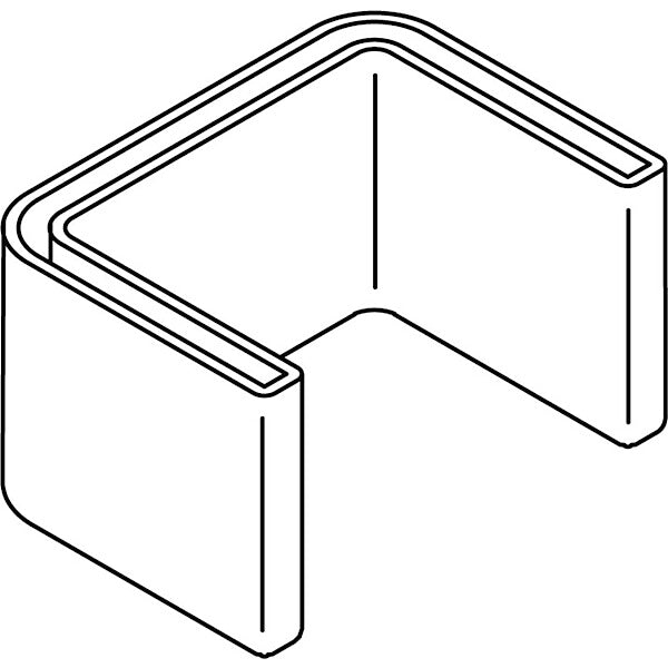 Niedax Schutzkappe f. U-Stiele Kunststoff, gelb 15J8-U60